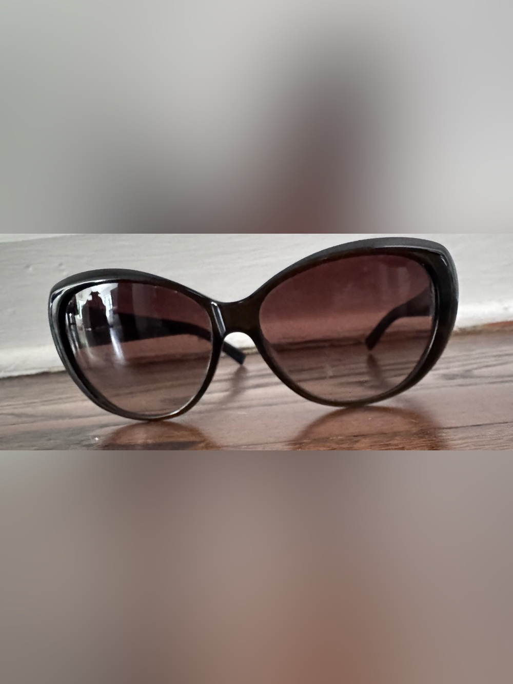 Tory Burch TY7005 Color Block Sunglasses Black & Blue